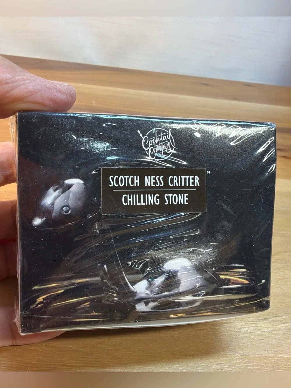 NEW Sealed Cocktail Critters Scotch Ness Monster Chilling Whisky Stone